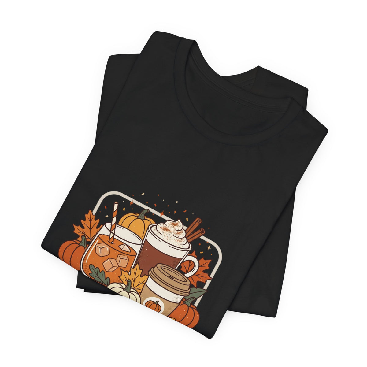 Sweater Weather T-Shirt | Cozy Fall Drinks Graphic Tee