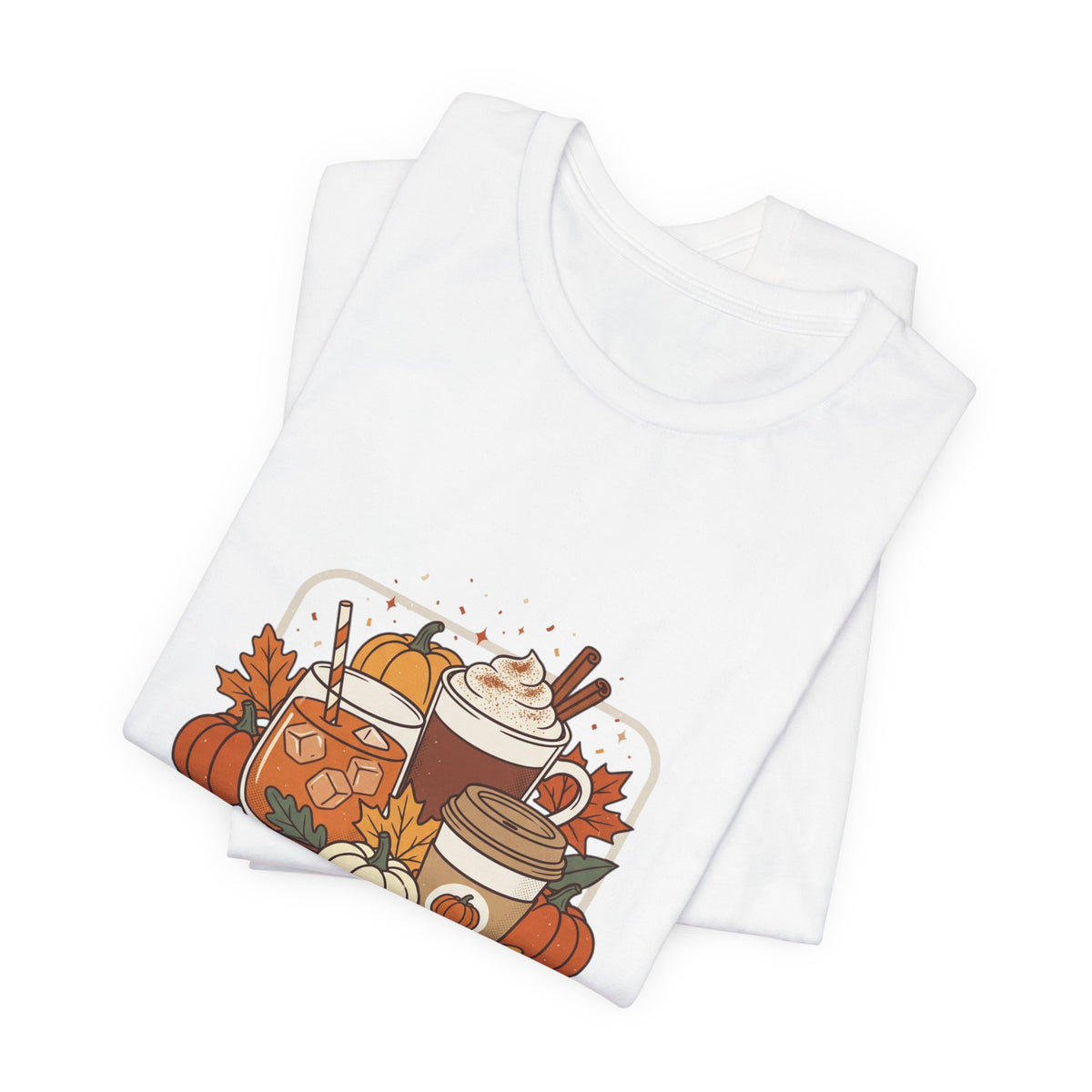 Sweater Weather T-Shirt | Cozy Fall Drinks Graphic Tee