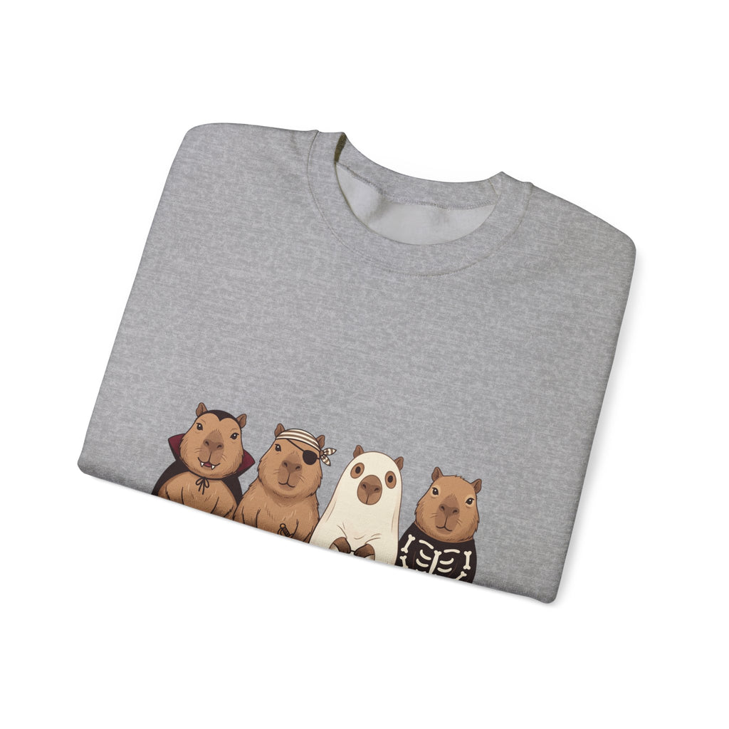 Halloween Bear Lineup Sweatshirt | Pumpkin Costume Crewneck