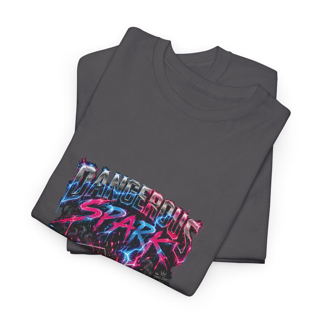 Dangerous Spark Neon Graffiti T-Shirt | FAITHNOVAS