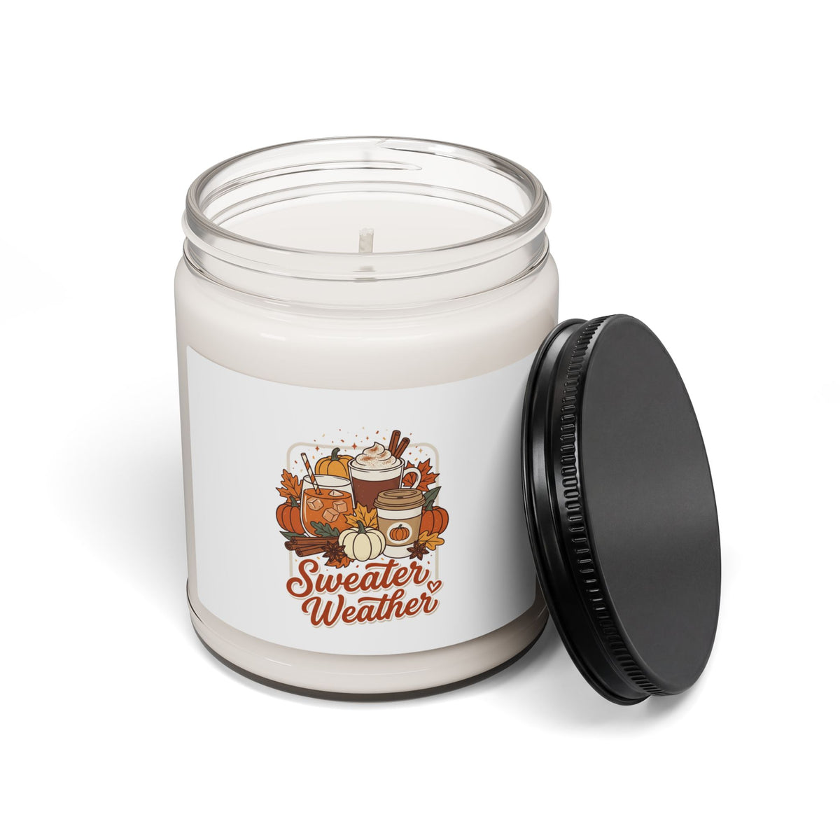 Sweater Weather Soy Candle | 9 oz Cozy Fall Gift