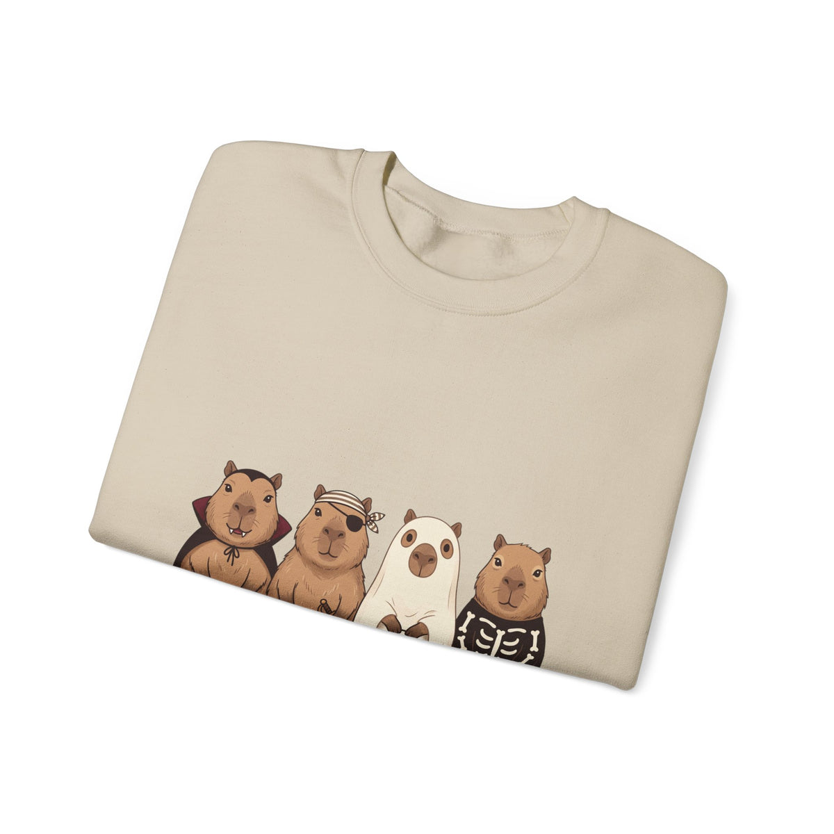Halloween Bear Lineup Sweatshirt | Pumpkin Costume Crewneck