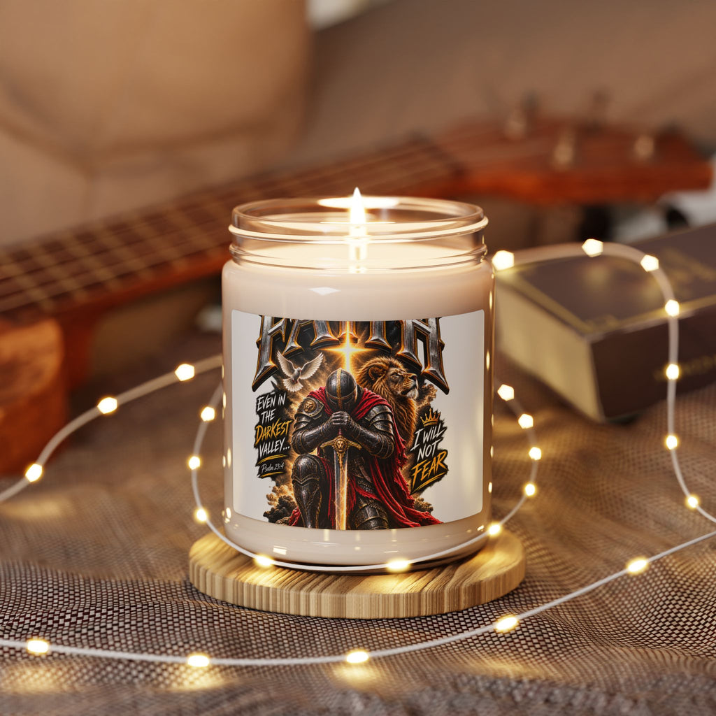 Faith Knight Prayer Scented Soy Candle | 9 oz Christian Gift