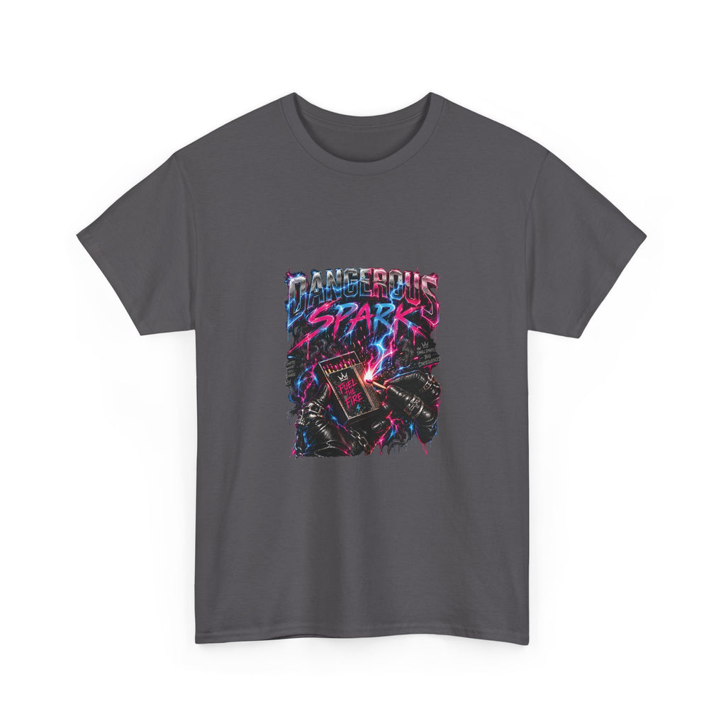 Dangerous Spark Neon Graffiti T-Shirt | FAITHNOVAS