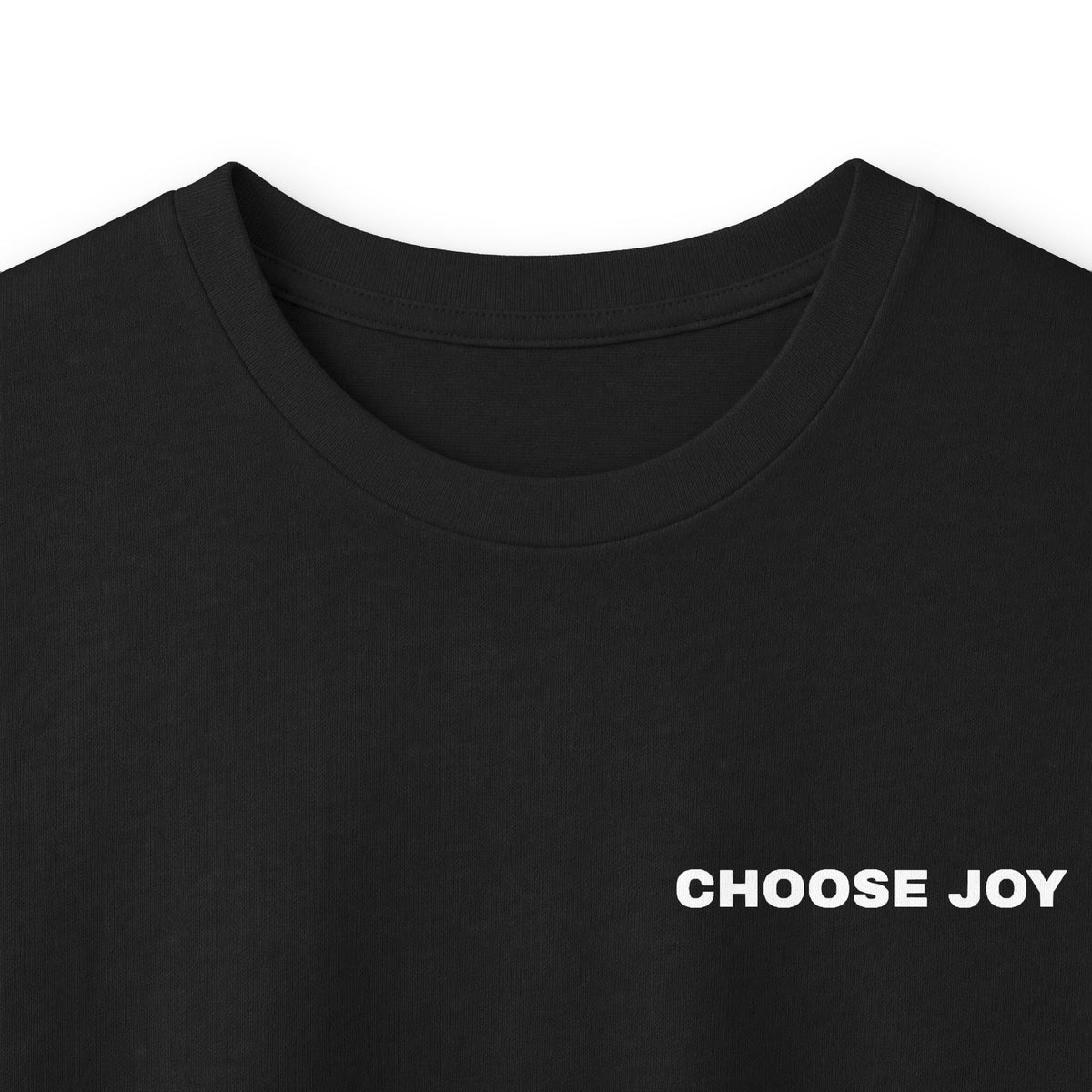 CHOOSE JOY Long Sleeve T-Shirt | Minimal Positive Quote Tee