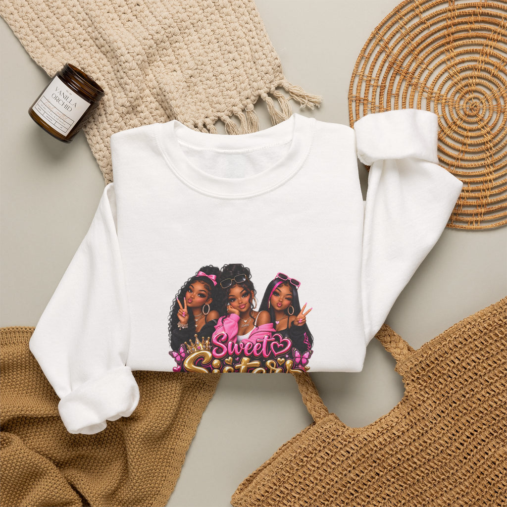Sweet Sisters – Stylish Sisterhood Sweatshirt