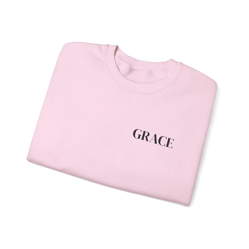 GRACE Sweatshirt | Minimal Faith-Inspired Unisex Crewneck