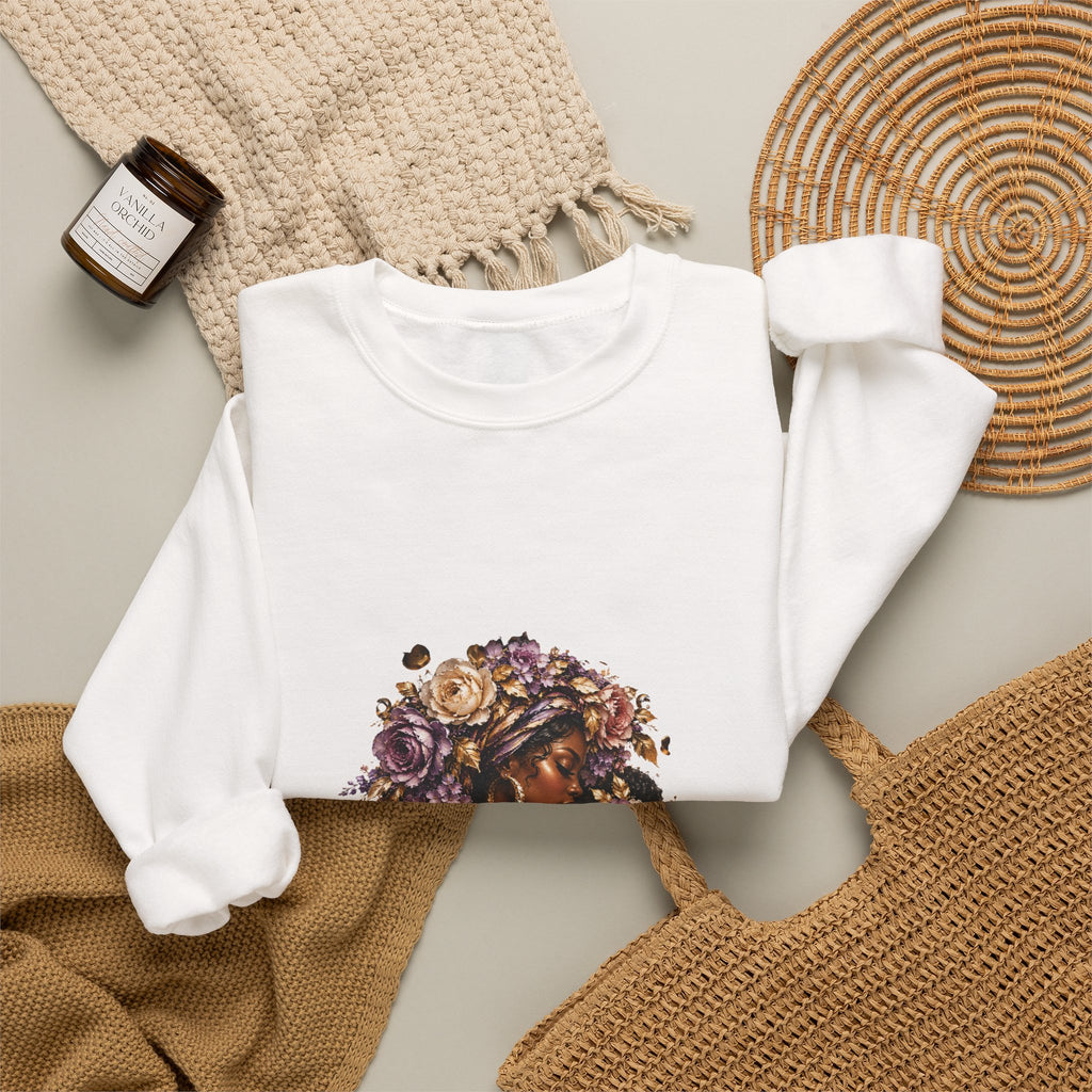 Mother & Child Floral Sweatshirt — Matching Collection