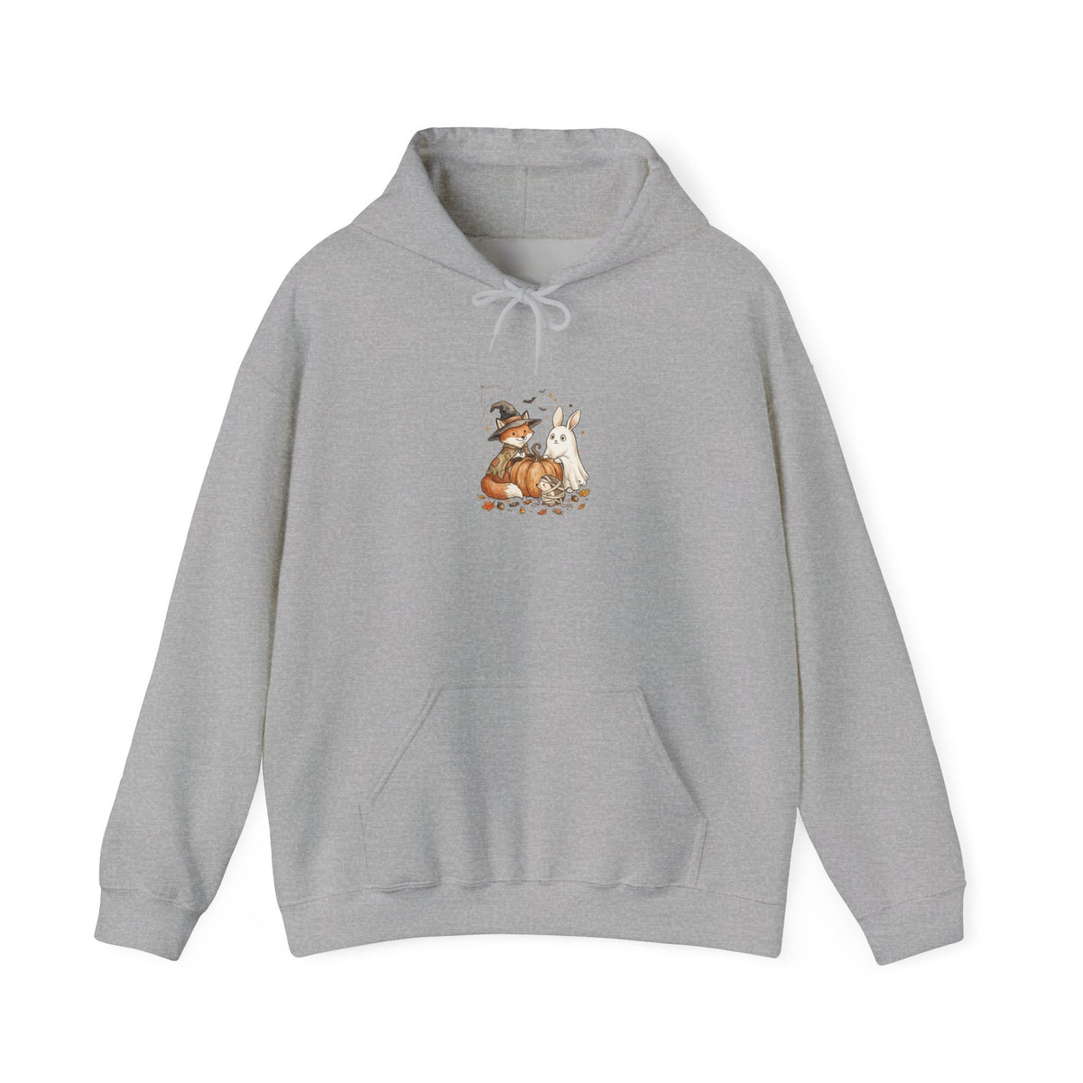 Woodland Animals & Pumpkin Hoodie | Cute Halloween Pullover