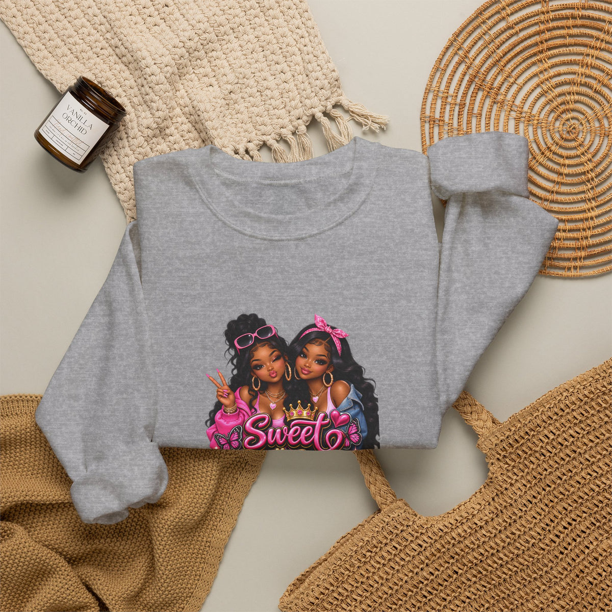 Sweet Sisters Crewneck Sweatshirt