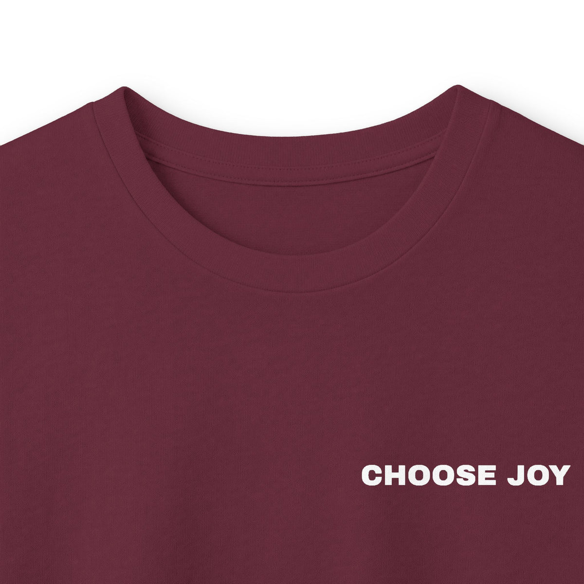 CHOOSE JOY Long Sleeve T-Shirt | Minimal Positive Quote Tee