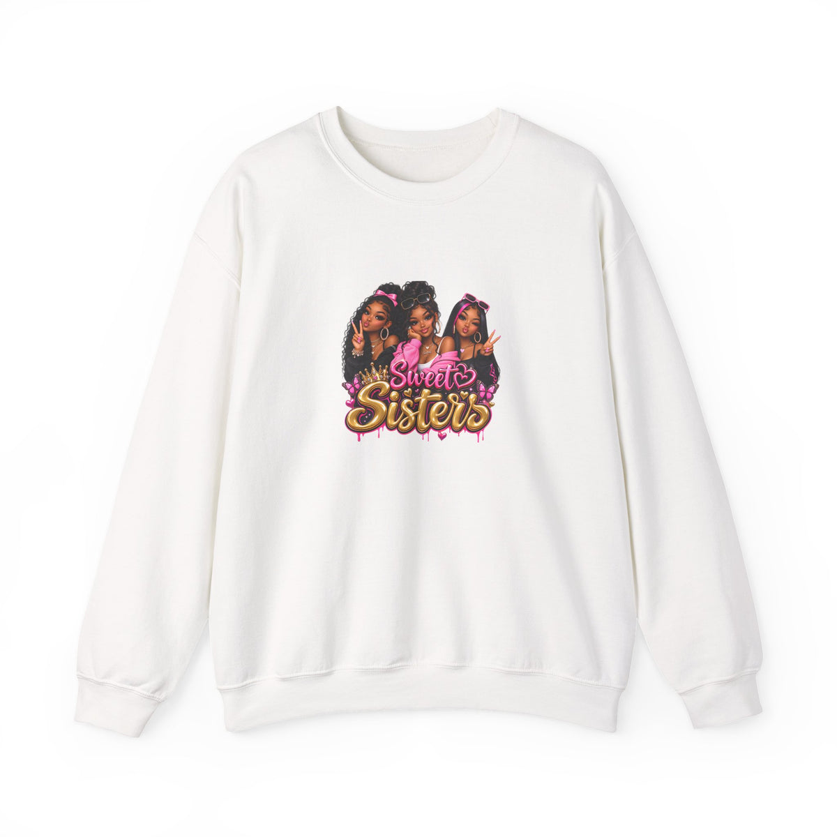 Sweet Sisters – Stylish Sisterhood Sweatshirt