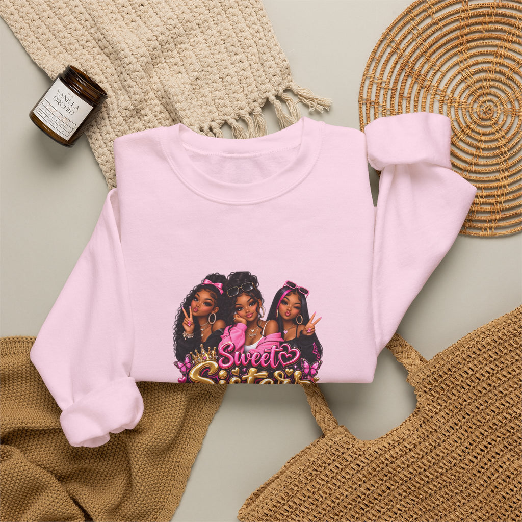Sweet Sisters – Stylish Sisterhood Sweatshirt