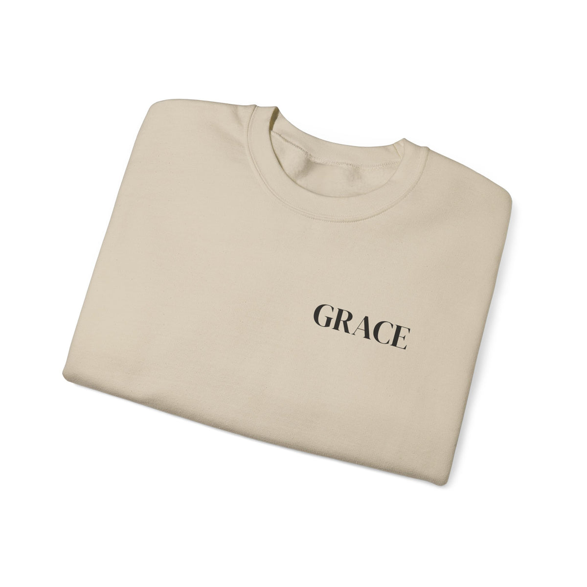 GRACE Sweatshirt | Minimal Faith-Inspired Unisex Crewneck
