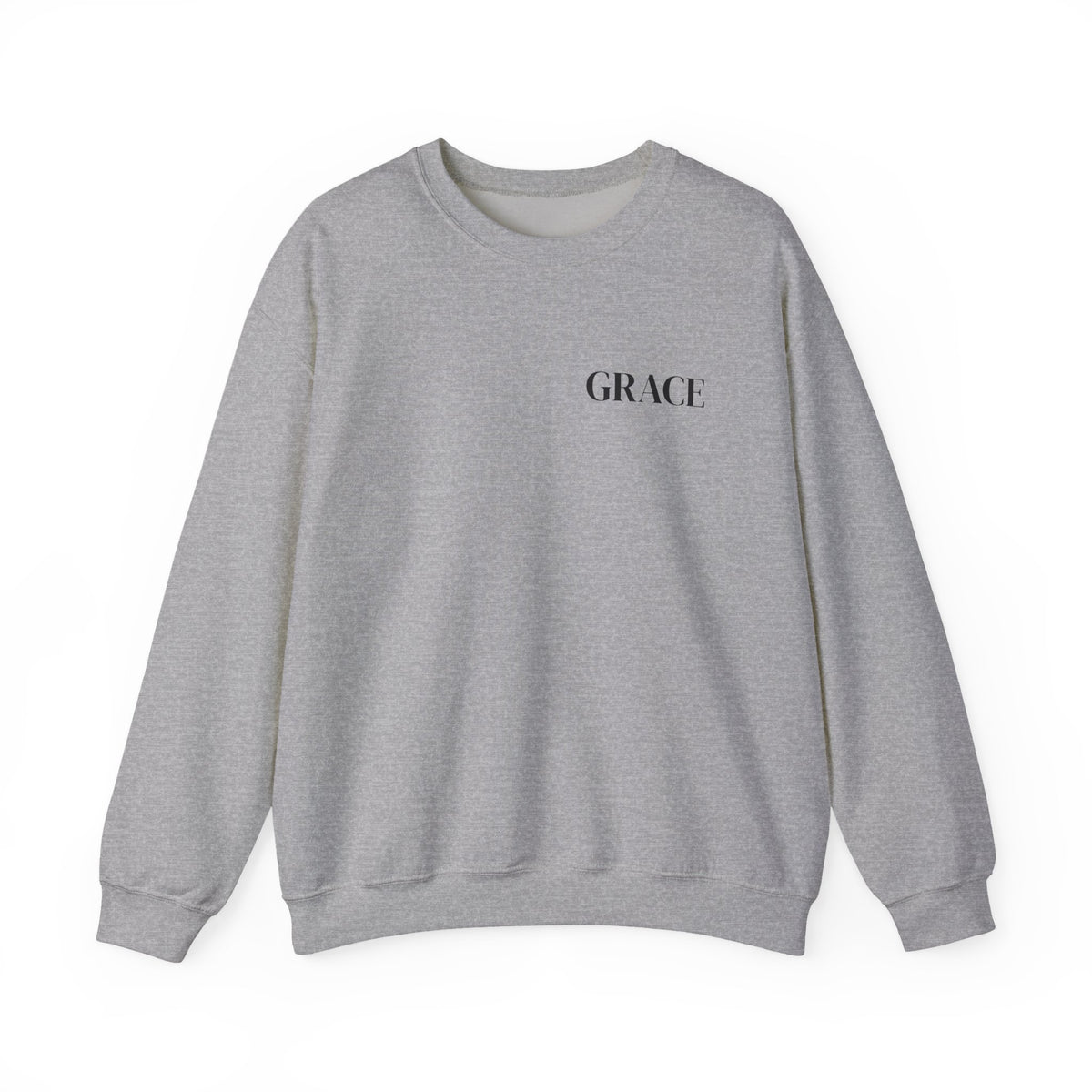 GRACE Sweatshirt | Minimal Faith-Inspired Unisex Crewneck