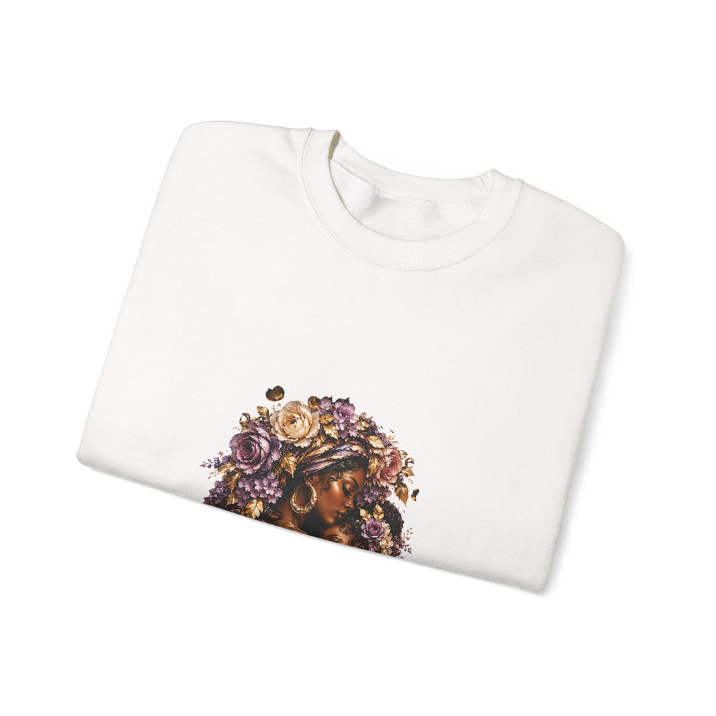 Mother & Child Floral Sweatshirt — Matching Collection