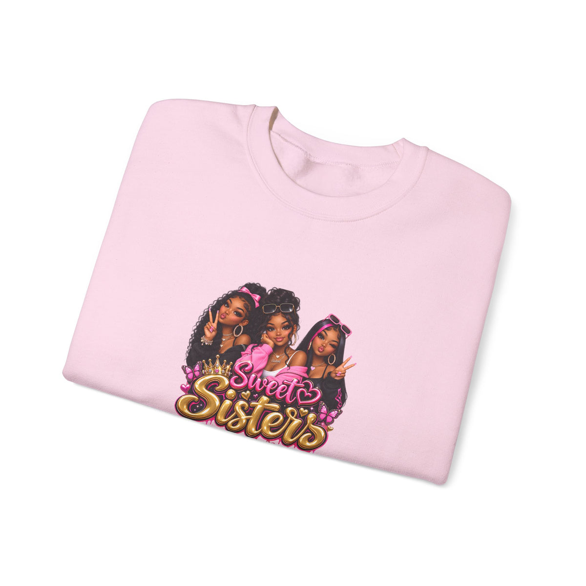 Sweet Sisters – Stylish Sisterhood Sweatshirt