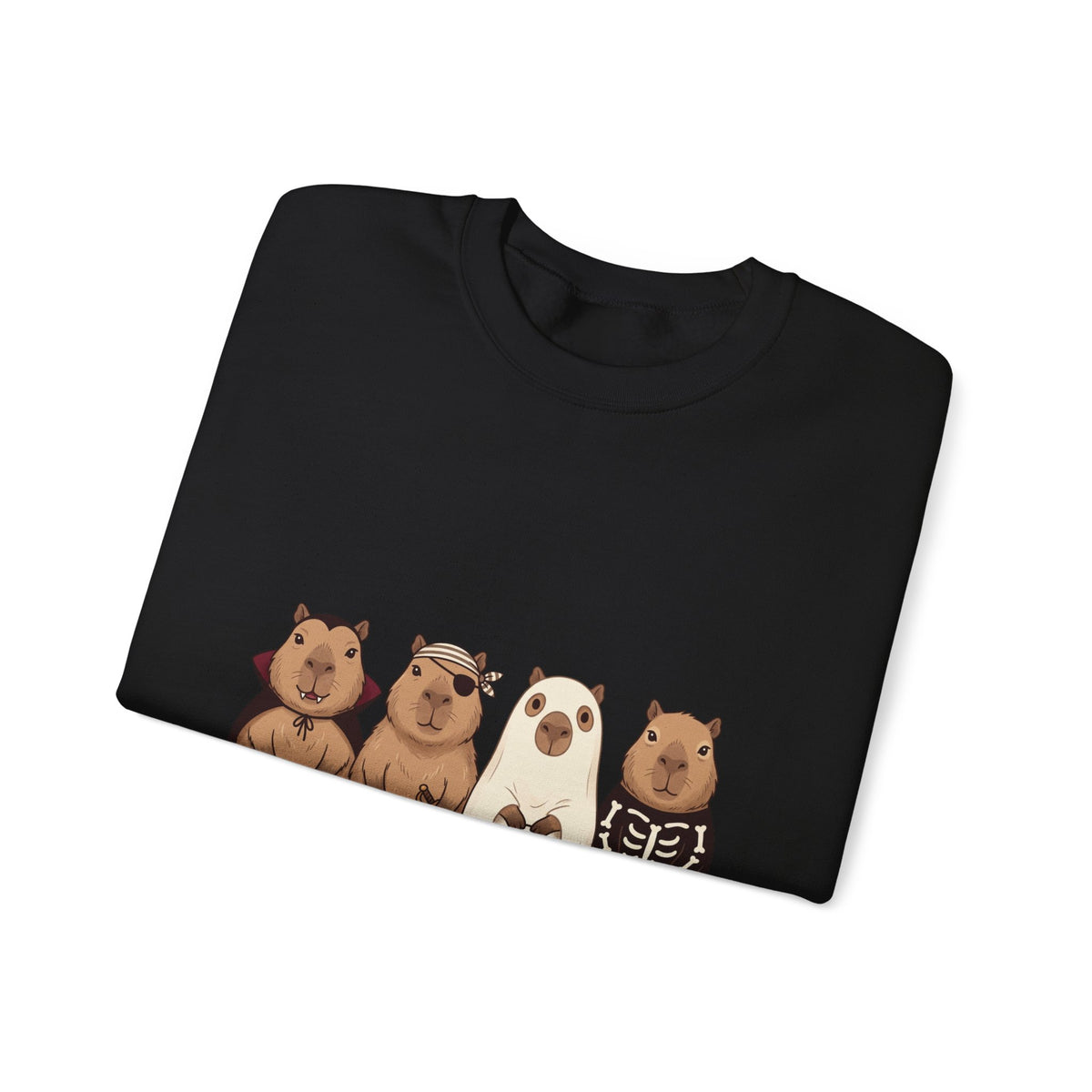 Halloween Bear Lineup Sweatshirt | Pumpkin Costume Crewneck