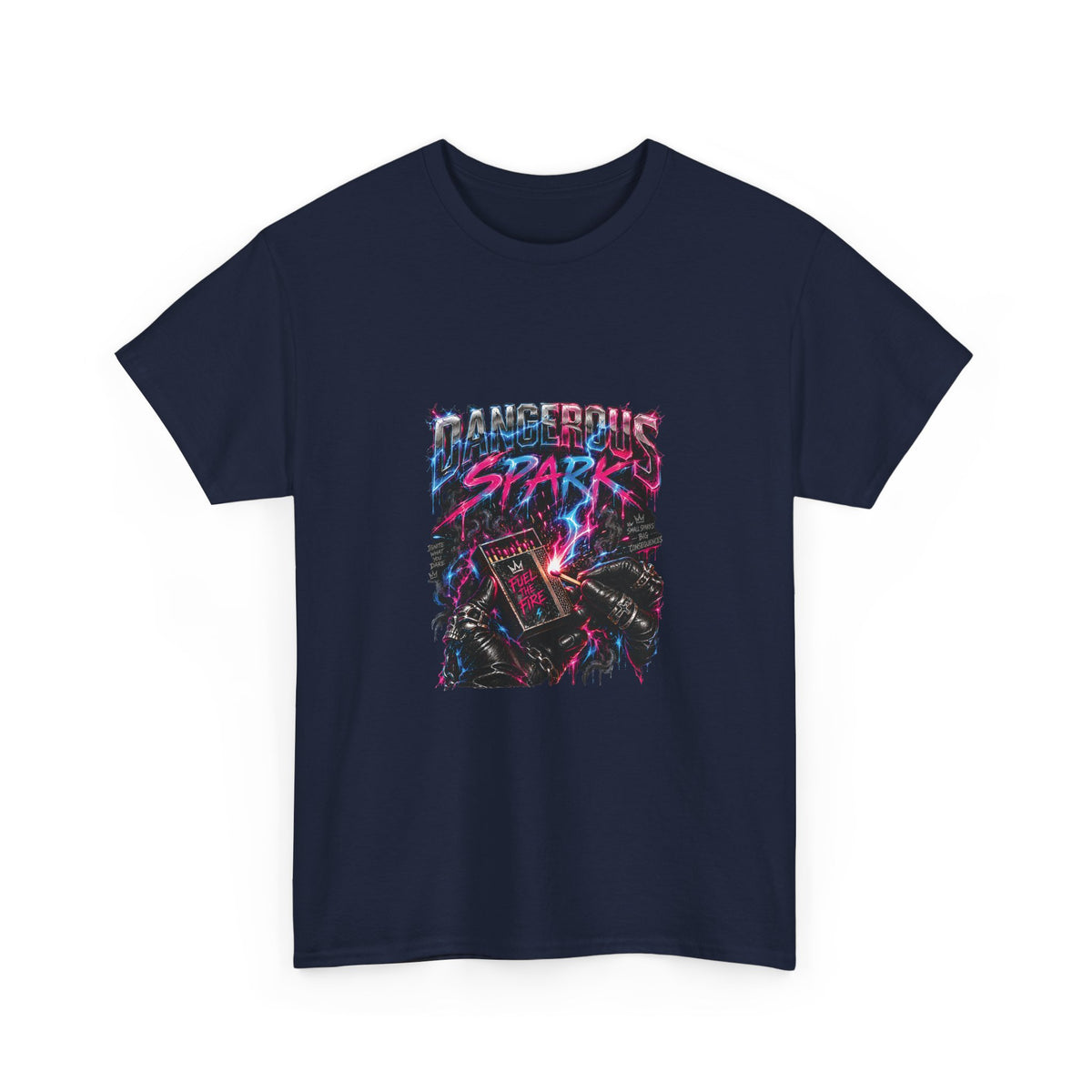 Dangerous Spark Neon Graffiti T-Shirt | FAITHNOVAS