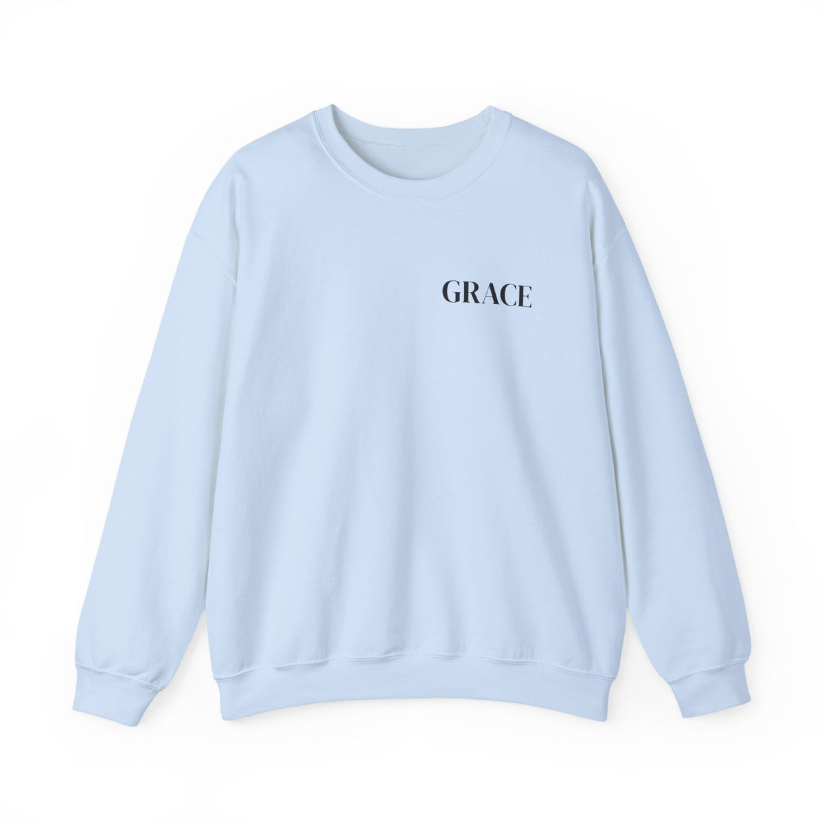 GRACE Sweatshirt | Minimal Faith-Inspired Unisex Crewneck