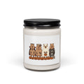 Halloween Bear Lineup Soy Candle | 9 oz Pumpkin Gift