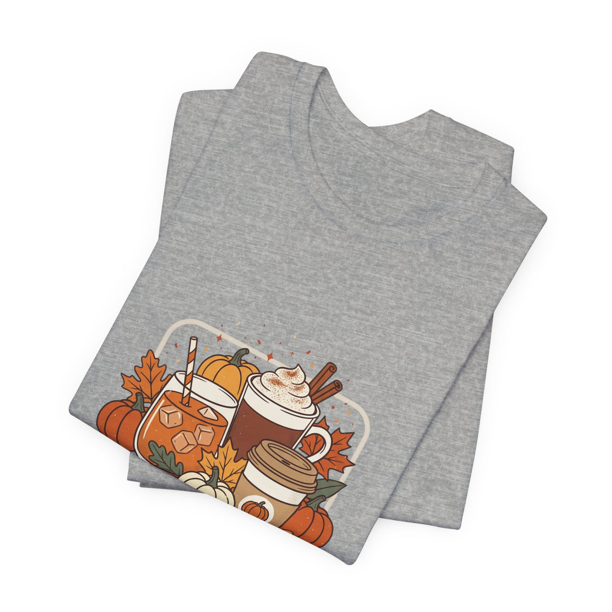 Sweater Weather T-Shirt | Cozy Fall Drinks Graphic Tee