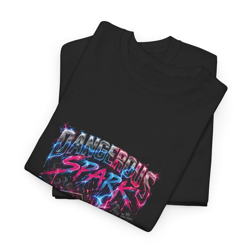 Dangerous Spark Neon Graffiti T-Shirt | FAITHNOVAS