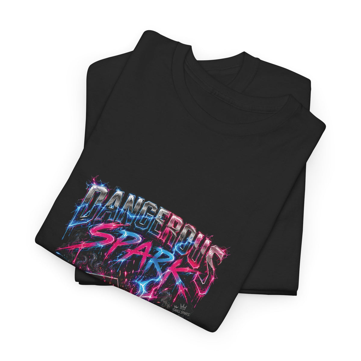 Dangerous Spark Neon Graffiti T-Shirt | FAITHNOVAS