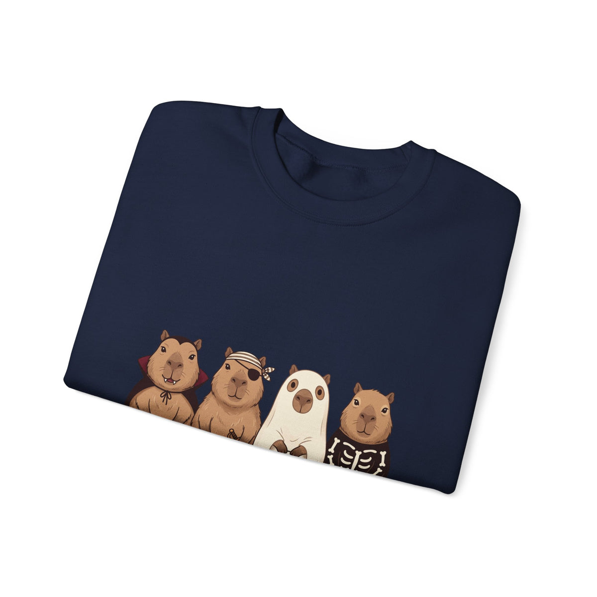 Halloween Bear Lineup Sweatshirt | Pumpkin Costume Crewneck