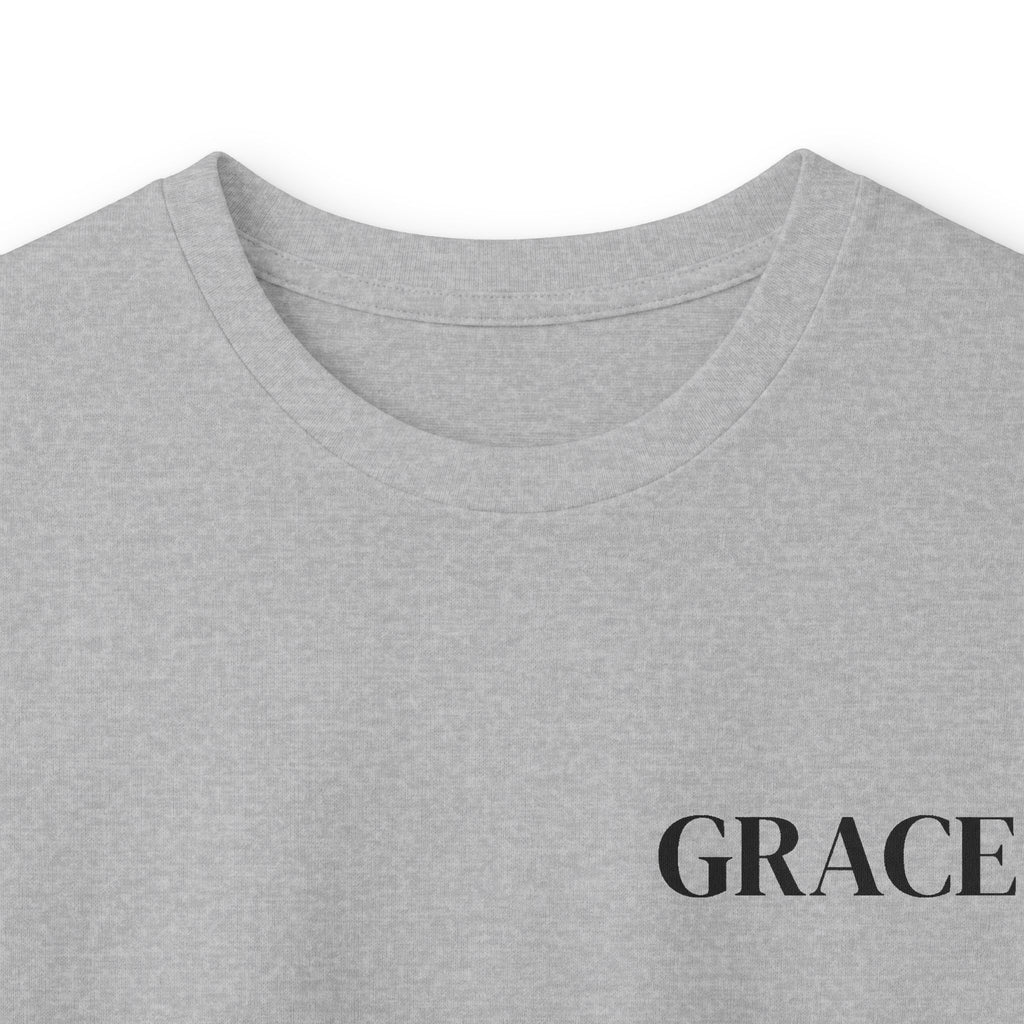 GRACE Long Sleeve T-Shirt | Minimal Faith-Inspired Unisex Tee