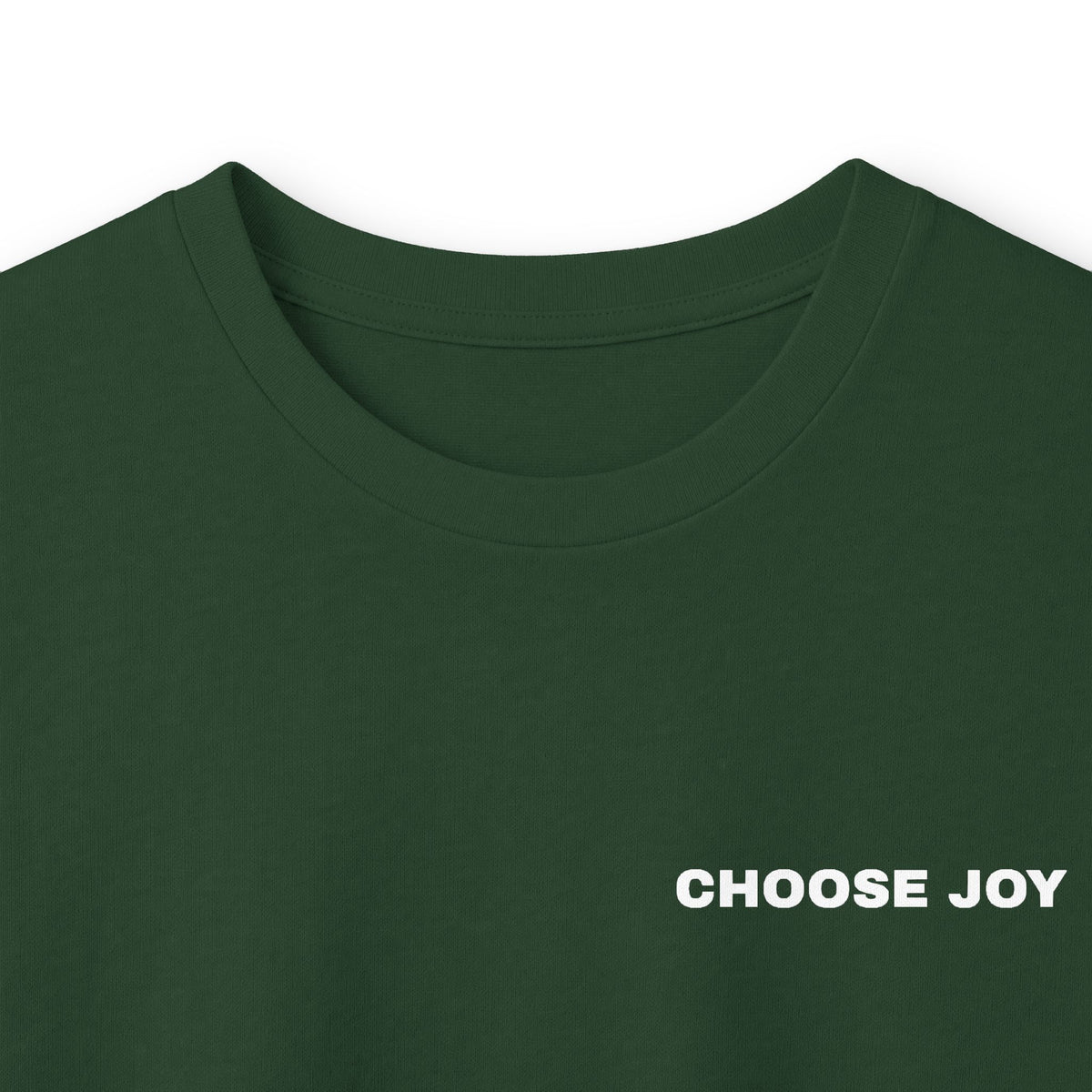 CHOOSE JOY Long Sleeve T-Shirt | Minimal Positive Quote Tee