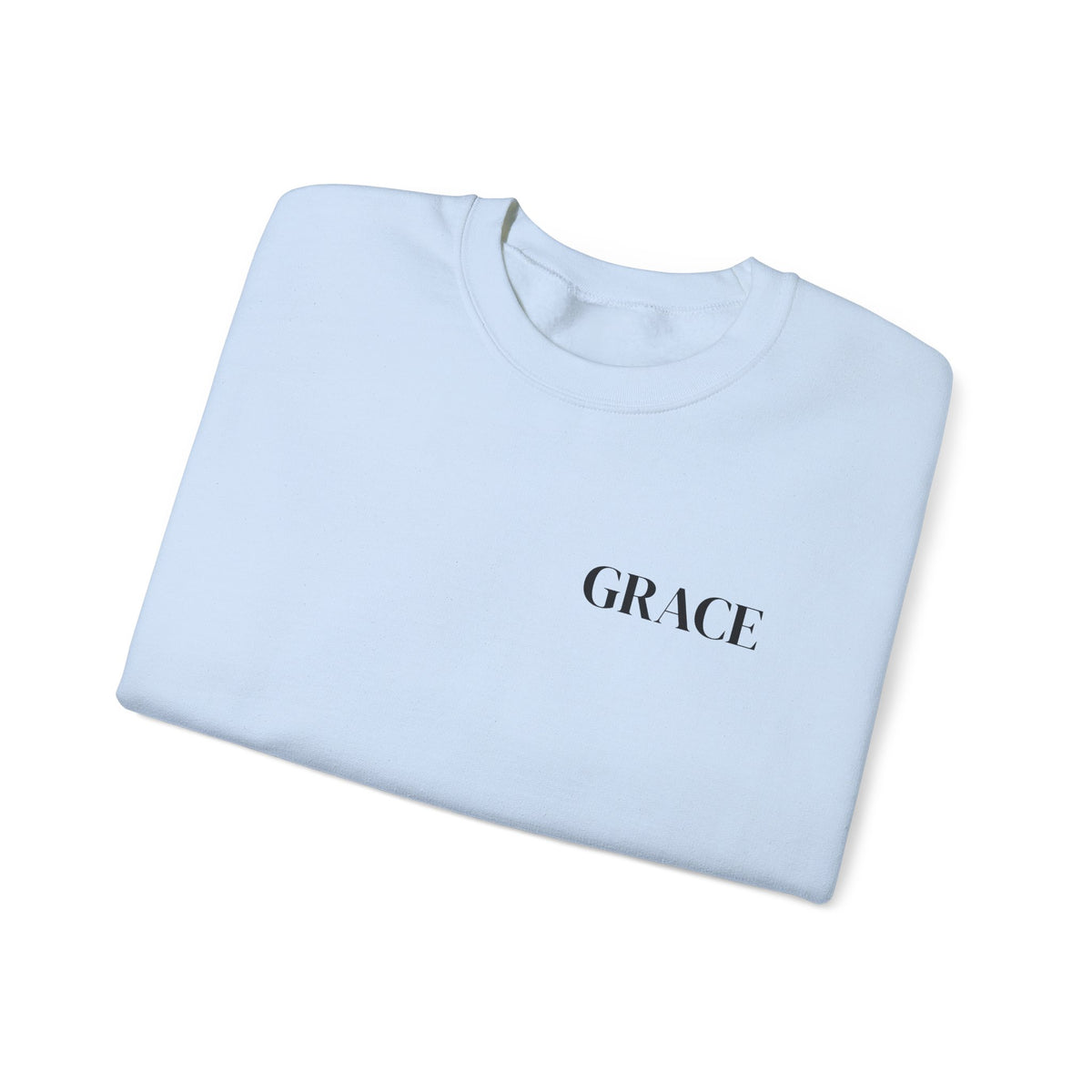 GRACE Sweatshirt | Minimal Faith-Inspired Unisex Crewneck