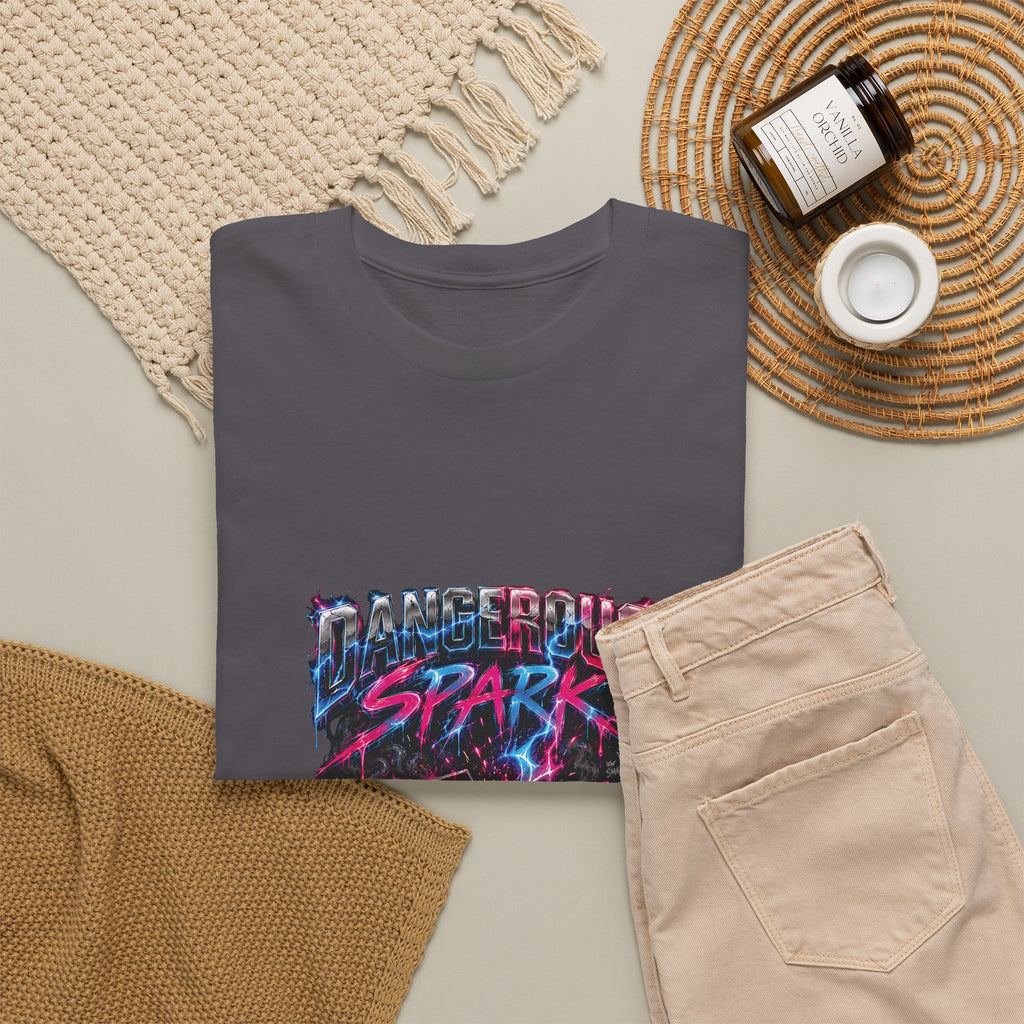 Dangerous Spark Neon Graffiti T-Shirt | FAITHNOVAS