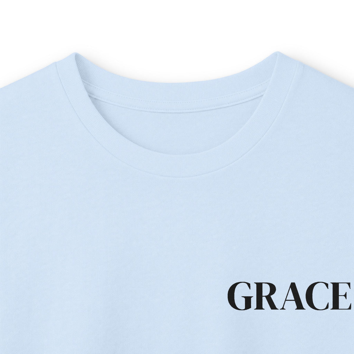 GRACE Long Sleeve T-Shirt | Minimal Faith-Inspired Unisex Tee