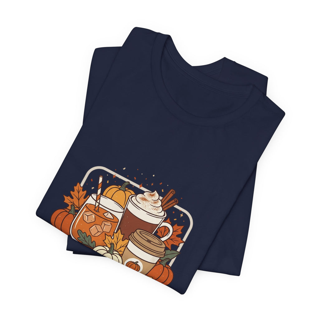Sweater Weather T-Shirt | Cozy Fall Drinks Graphic Tee