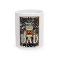 Pumpkin Spice Dad Mode Mug | Vintage Dark Graphic 11 oz