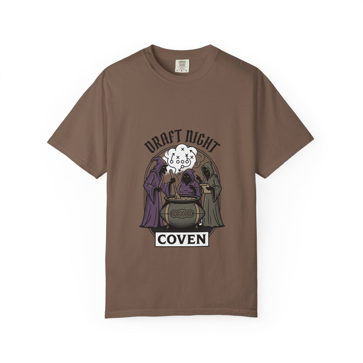 Draft Night Coven T-shirt | Witchcraft DND Dice Brew Graphic Tee