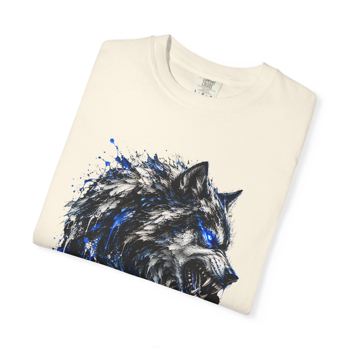 OVERCOME WOLF GRAPHIC T-SHIRT.