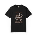 Finish Line Feast Mode Turkey Graphic T-Shirt | Funny Thanksgiving Tee
