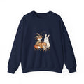 Woodland Fox & Ghost Bunny Sweatshirt | Halloween Crewneck