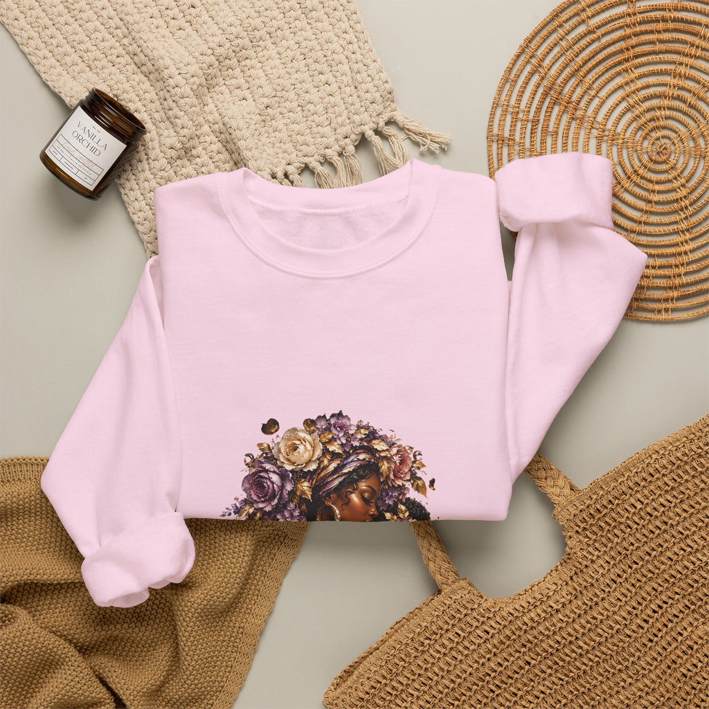 Mother & Child Floral Sweatshirt — Matching Collection
