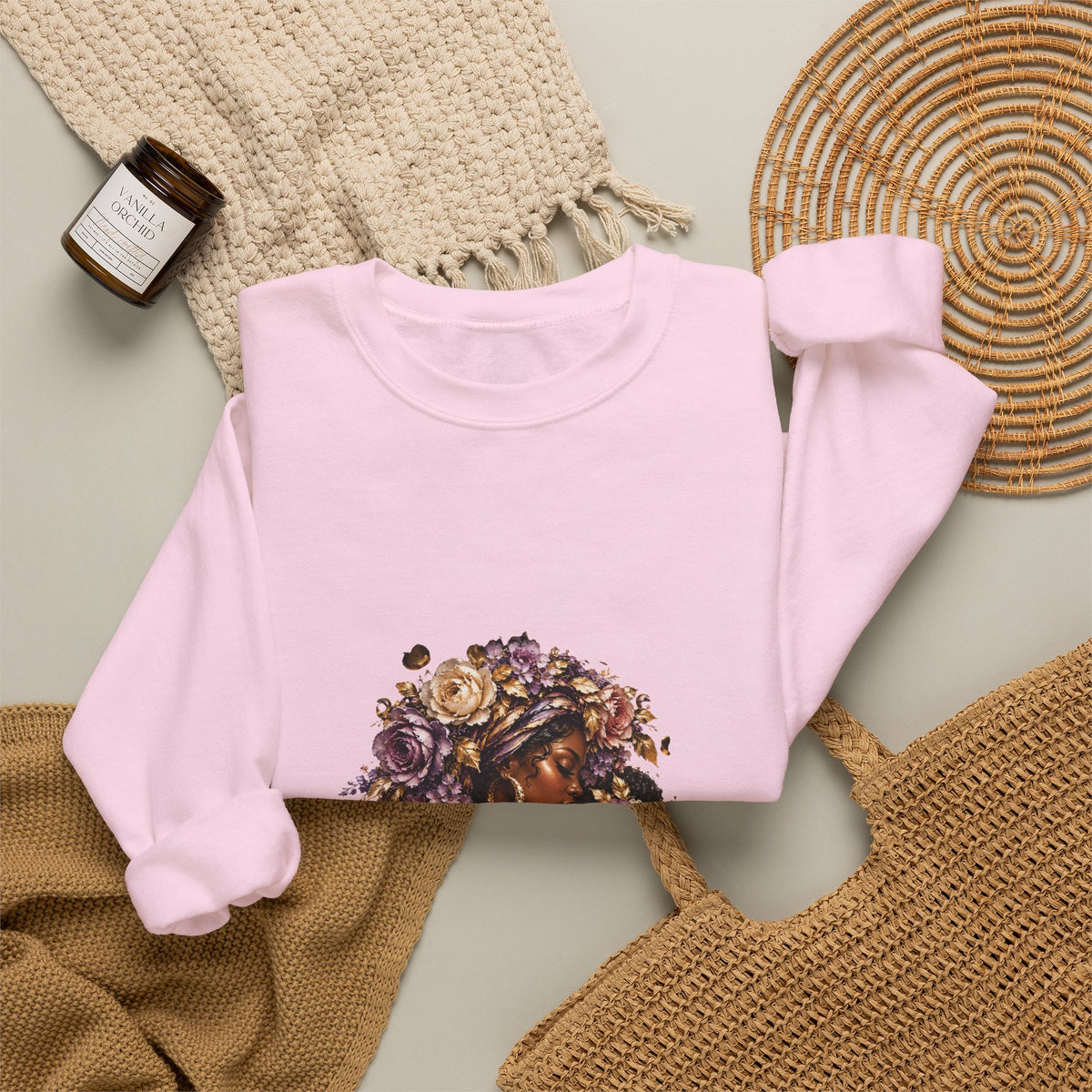 Mother & Child Floral Sweatshirt — Matching Collection