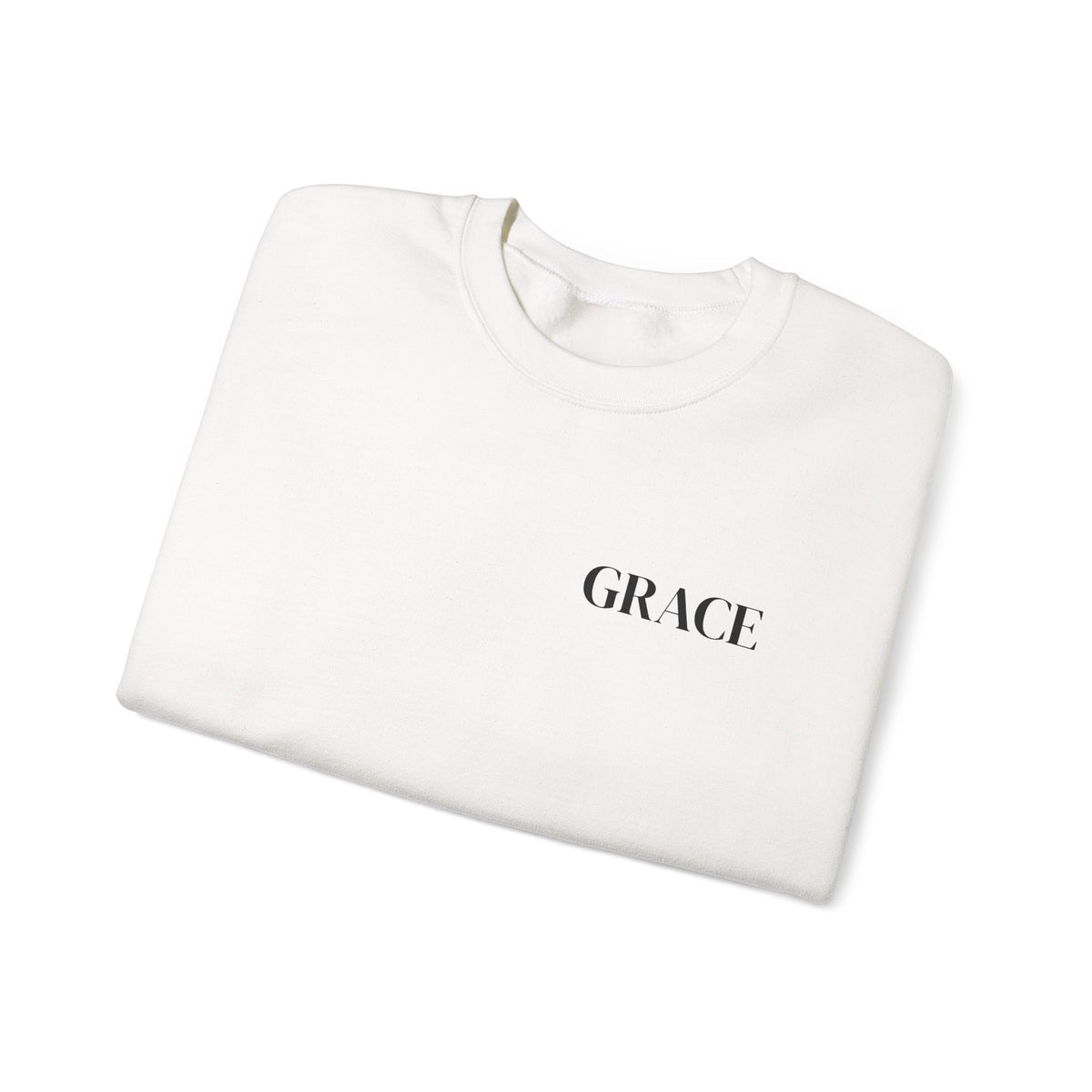 GRACE Sweatshirt | Minimal Faith-Inspired Unisex Crewneck
