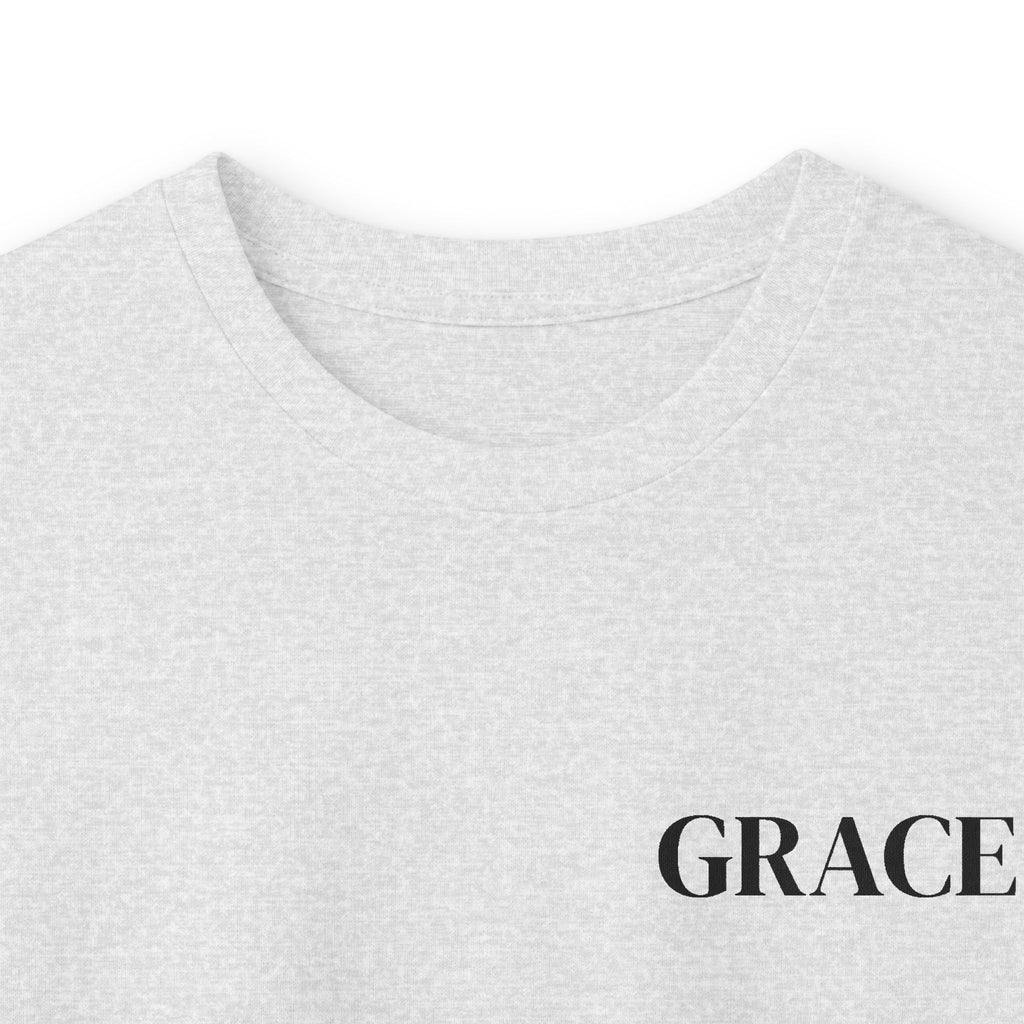 GRACE Long Sleeve T-Shirt | Minimal Faith-Inspired Unisex Tee