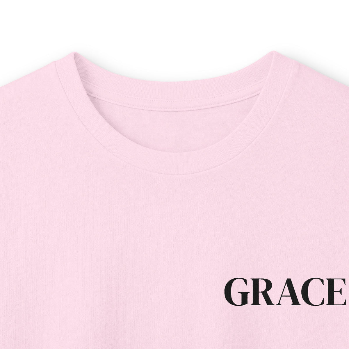 GRACE Long Sleeve T-Shirt | Minimal Faith-Inspired Unisex Tee
