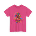 Happiness Looks Good on Me Graphic T-Shirt | Colorful Inspirational Women's Cotton Tee