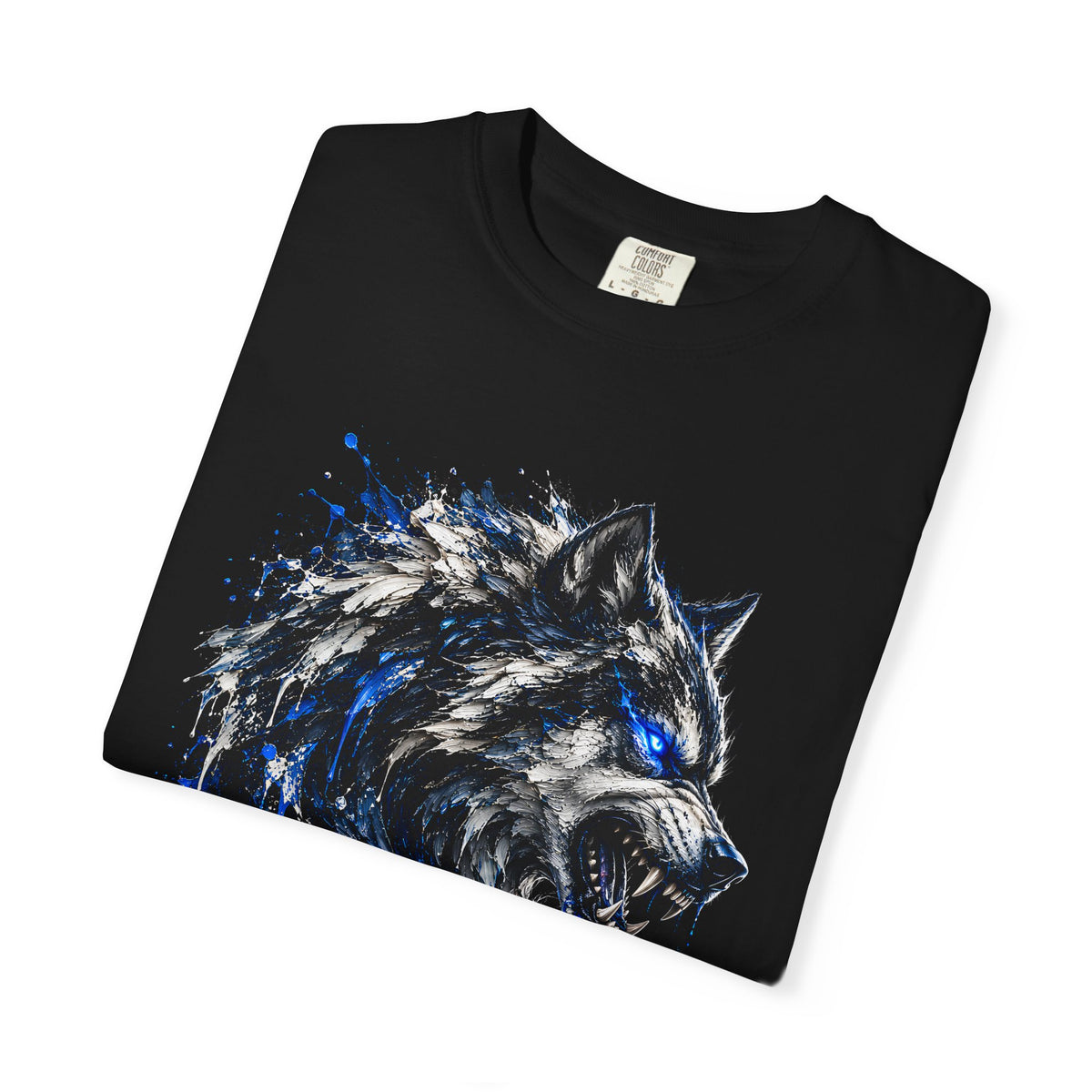 OVERCOME WOLF GRAPHIC T-SHIRT.