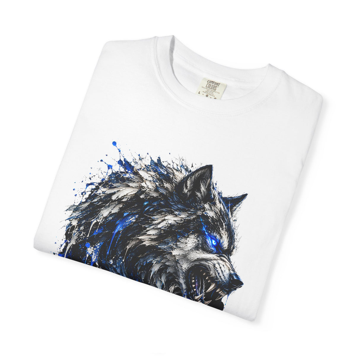 OVERCOME WOLF GRAPHIC T-SHIRT.