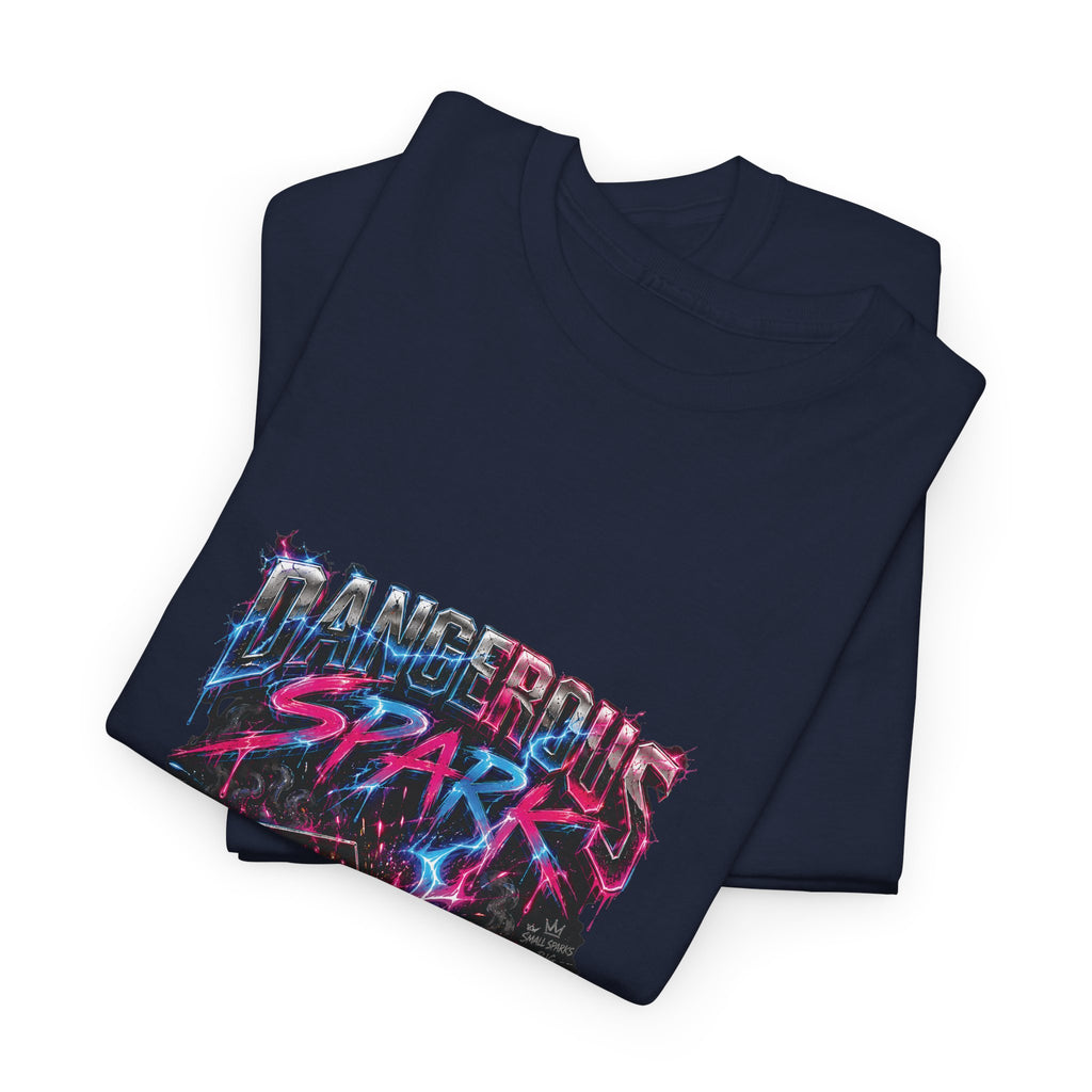 Dangerous Spark Neon Graffiti T-Shirt | FAITHNOVAS