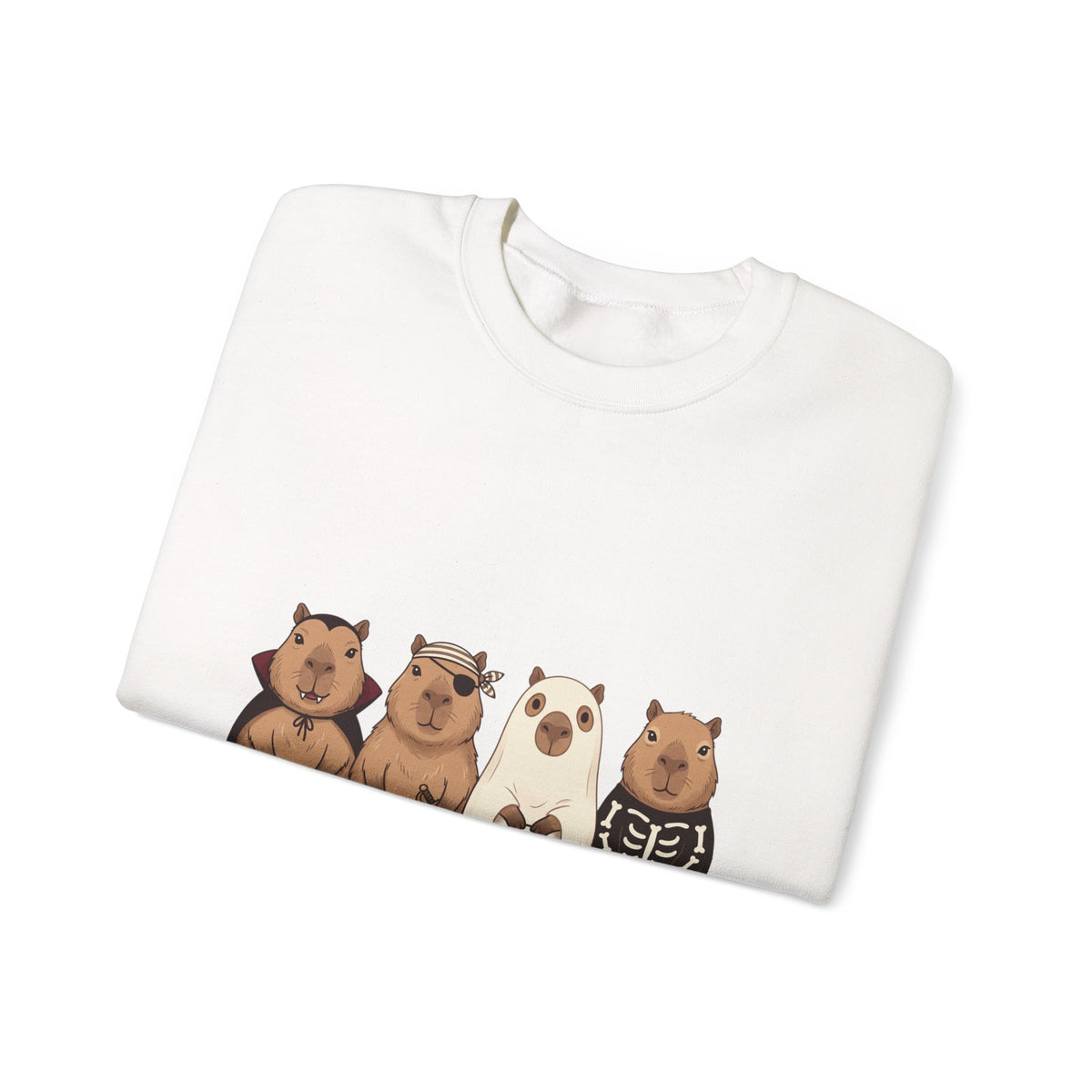 Halloween Bear Lineup Sweatshirt | Pumpkin Costume Crewneck